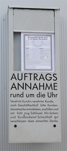 Auftragsannahme rund um die Uhr Autoservice Mannsbart Schopfheim