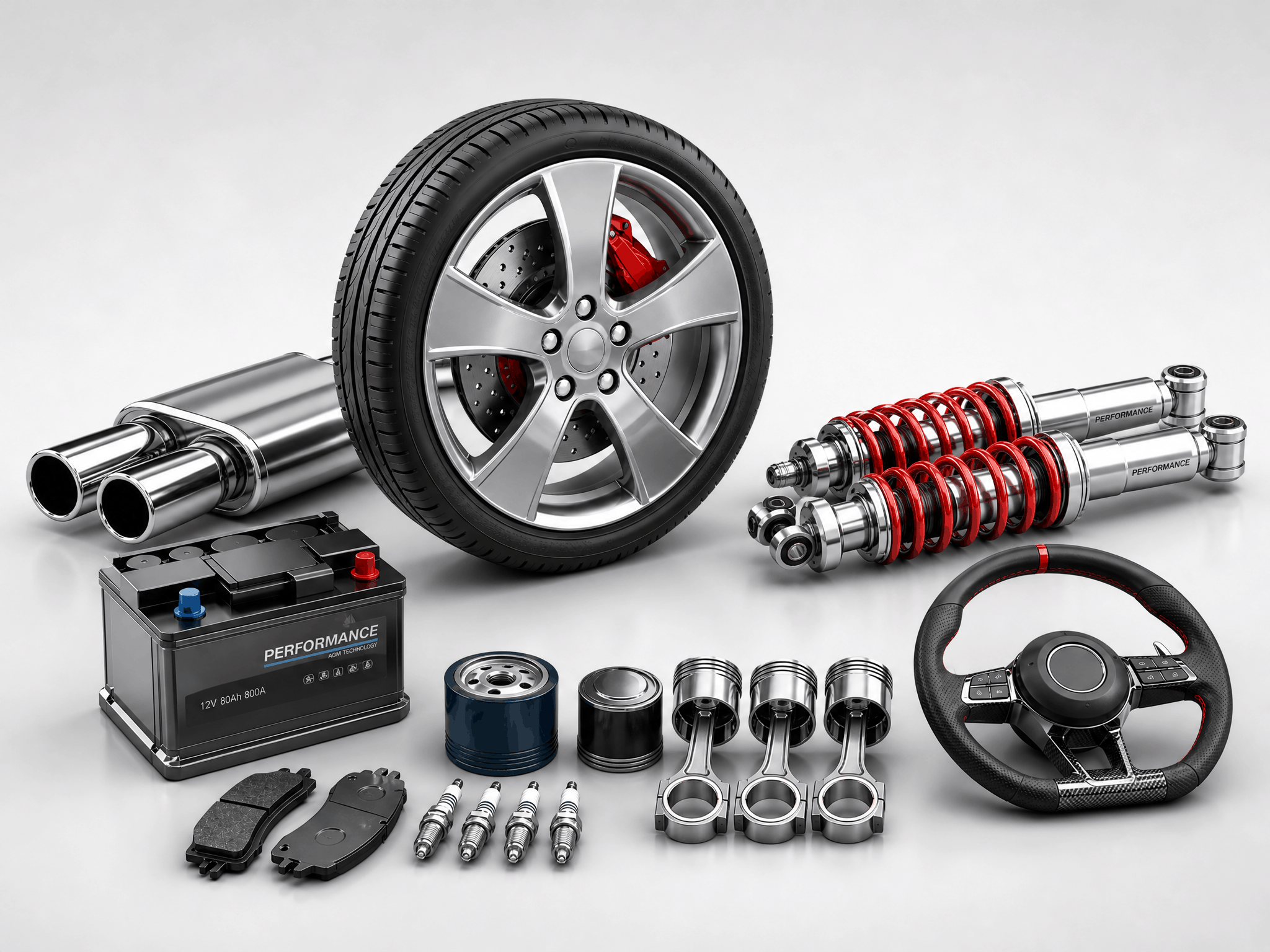Rad, Batterie, Stossdämpder, Auspuff, Bremse Autoservice Mannsbart Schopfheim